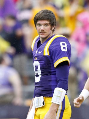 LSU quarterback Zach Mettenberger has thrown six touchdowns with two interceptions on the season.