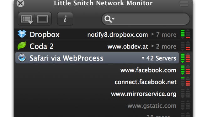 Little Snitch is a firewall for Mac.