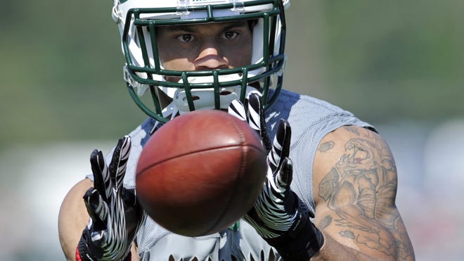  Jets safety LaRon Landry says every game is a "Suicide Mission" for him.