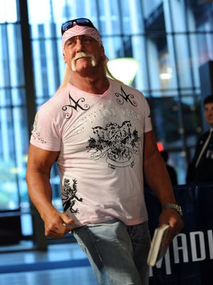 Hulk Hogan on Oct. 27, 2009 in New York City.  