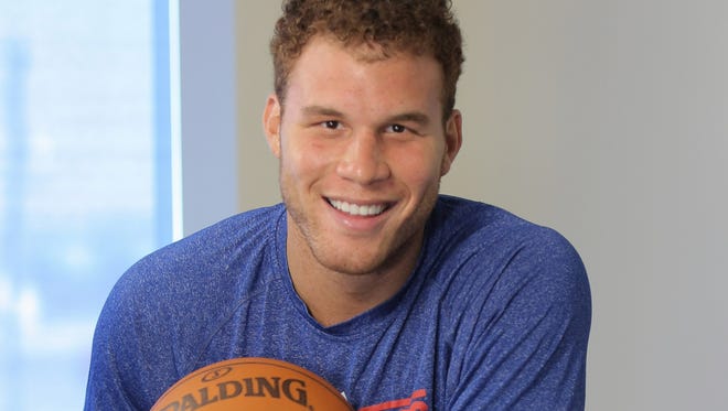 L.A. Clippers basketball star Blake Griffin.