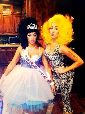Nicki Minaj Loves Miley Cyrus Halloween Costume