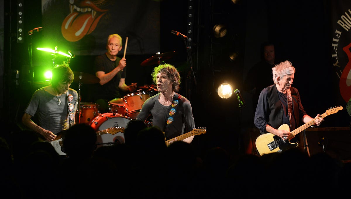 The Rolling Stones hit the road