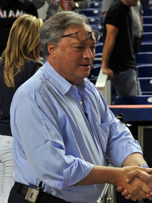 Baseball owners mum on Marlins, replay at meetings