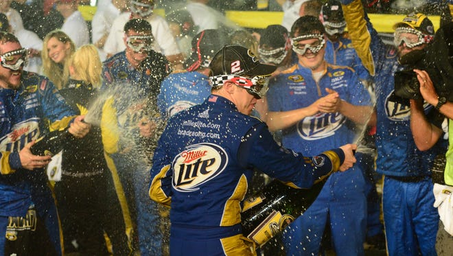 Dodge leaves NASCAR, for now, on a high with Brad Keselowski's Sprint Cup title.