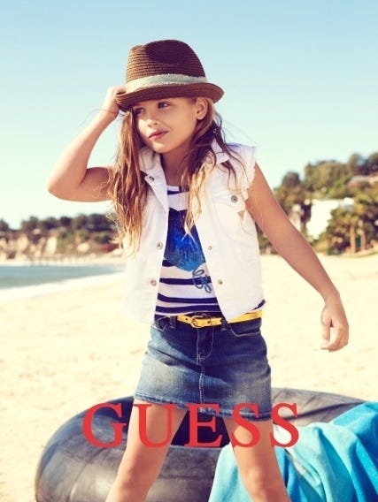 anna nicole smith guess campaign