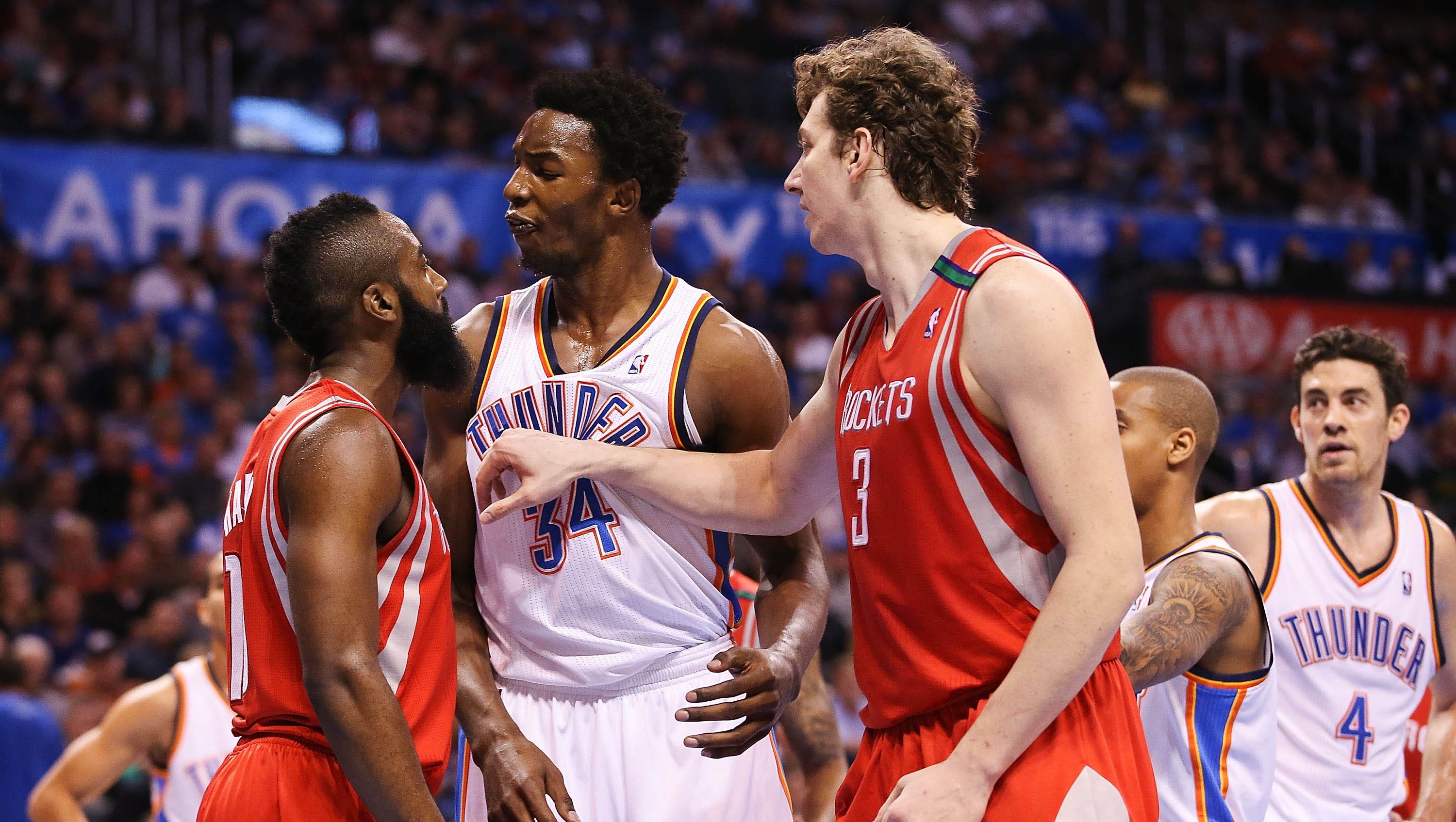 James Harden Gets Tough Love In Return To Oklahoma City