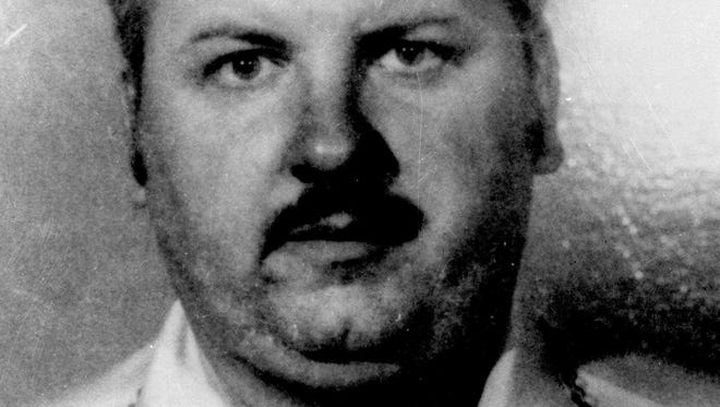 This 1978 file photo shows serial killer John Wayne Gacy.