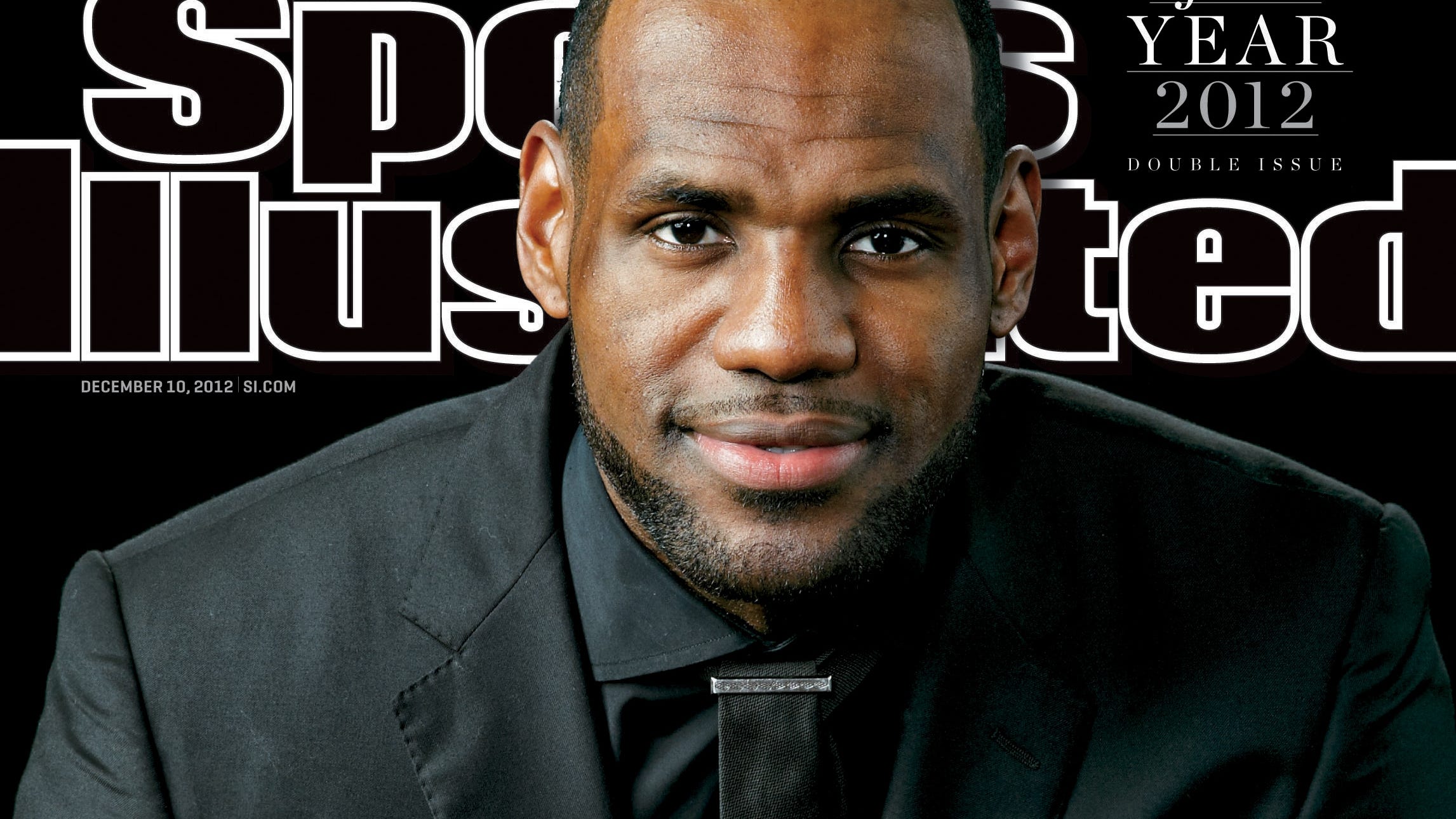 LEBRON JAMES 2012 SPORTS ILLUSTRATED 12/10/12 SPORTSMAN OF THE YEAR 
