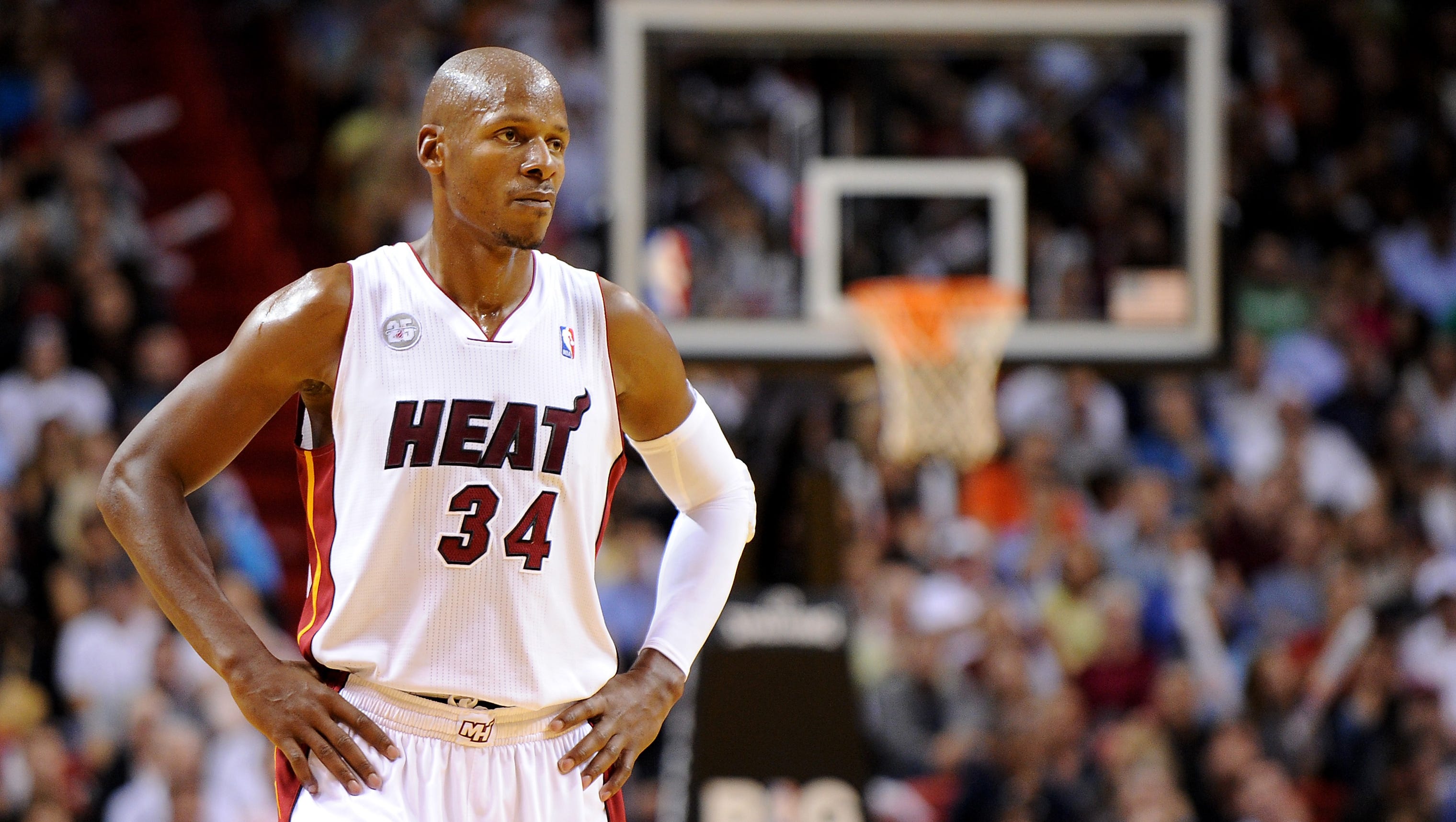 Ray allen heat jersey outlet