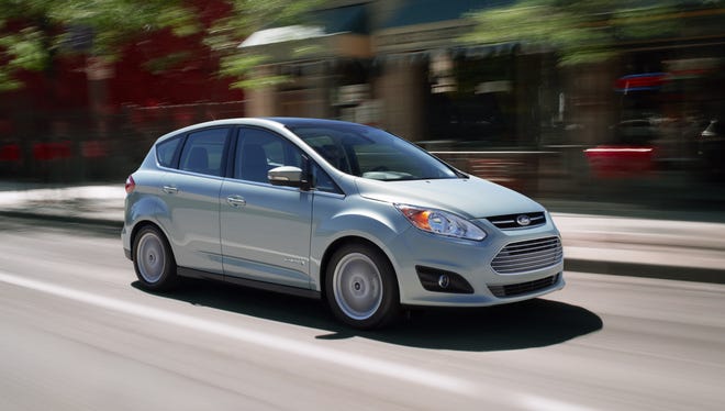 The 2013 Ford C-Max Hybrid.