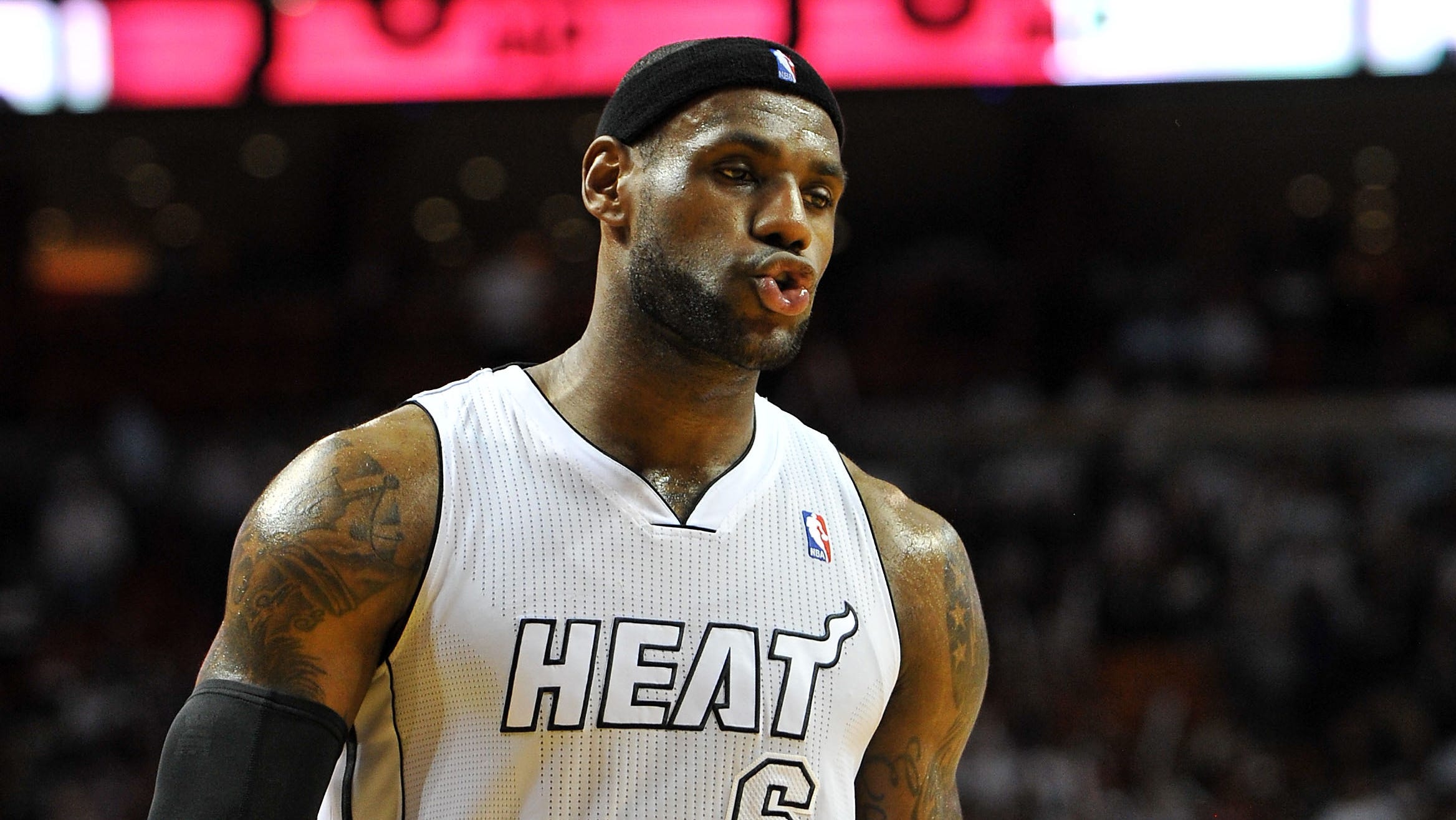 LeBron James on Miami Heat: 'There's a cloud over our team'