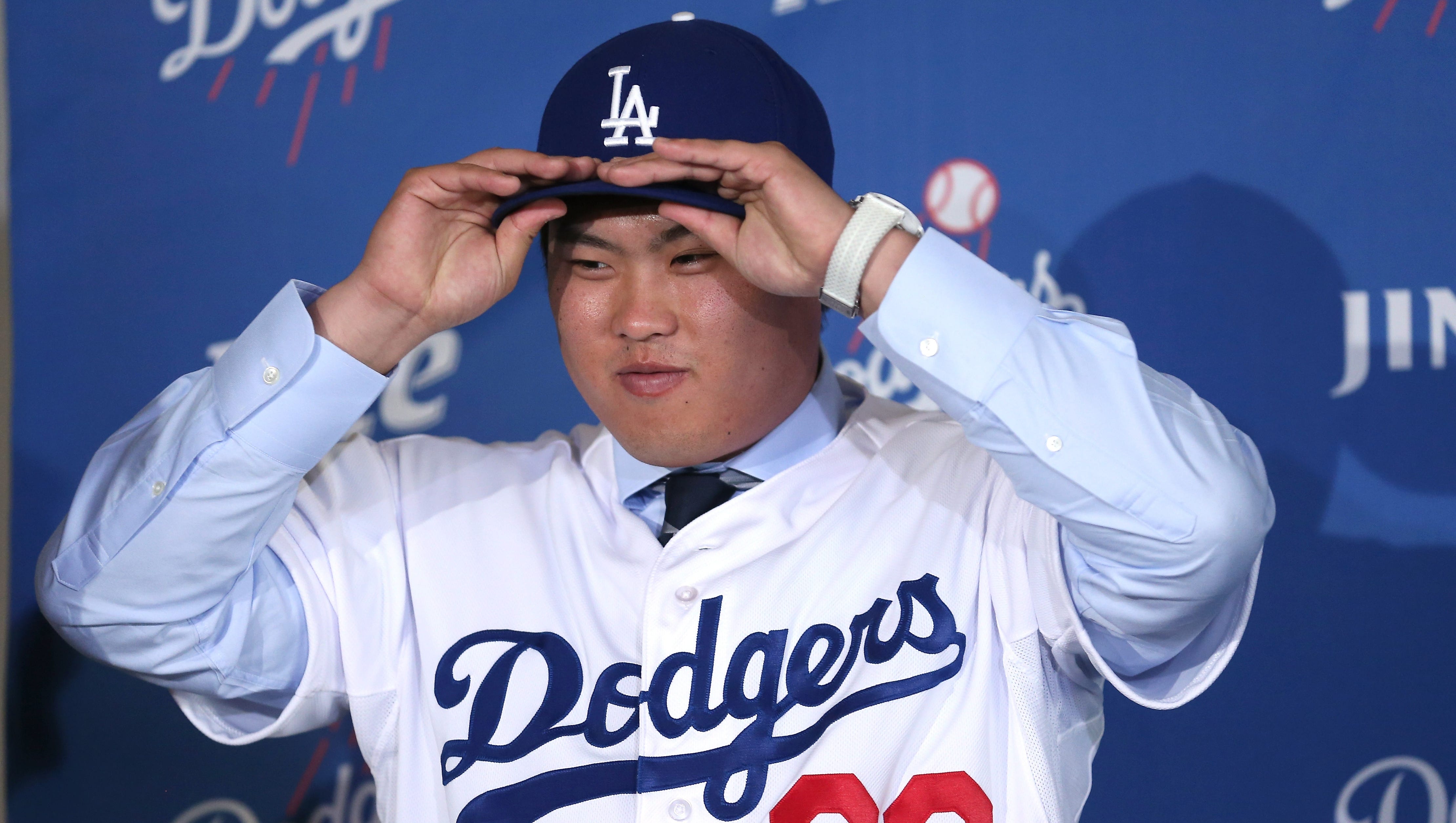ryu dodgers jersey