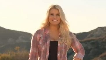 Jessica Simpson stars in a new Weight Watchers ad.