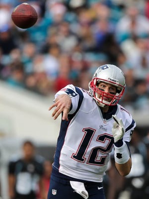 Tom Brady threw for two touchdowns and two interceptions in the Patriots win.