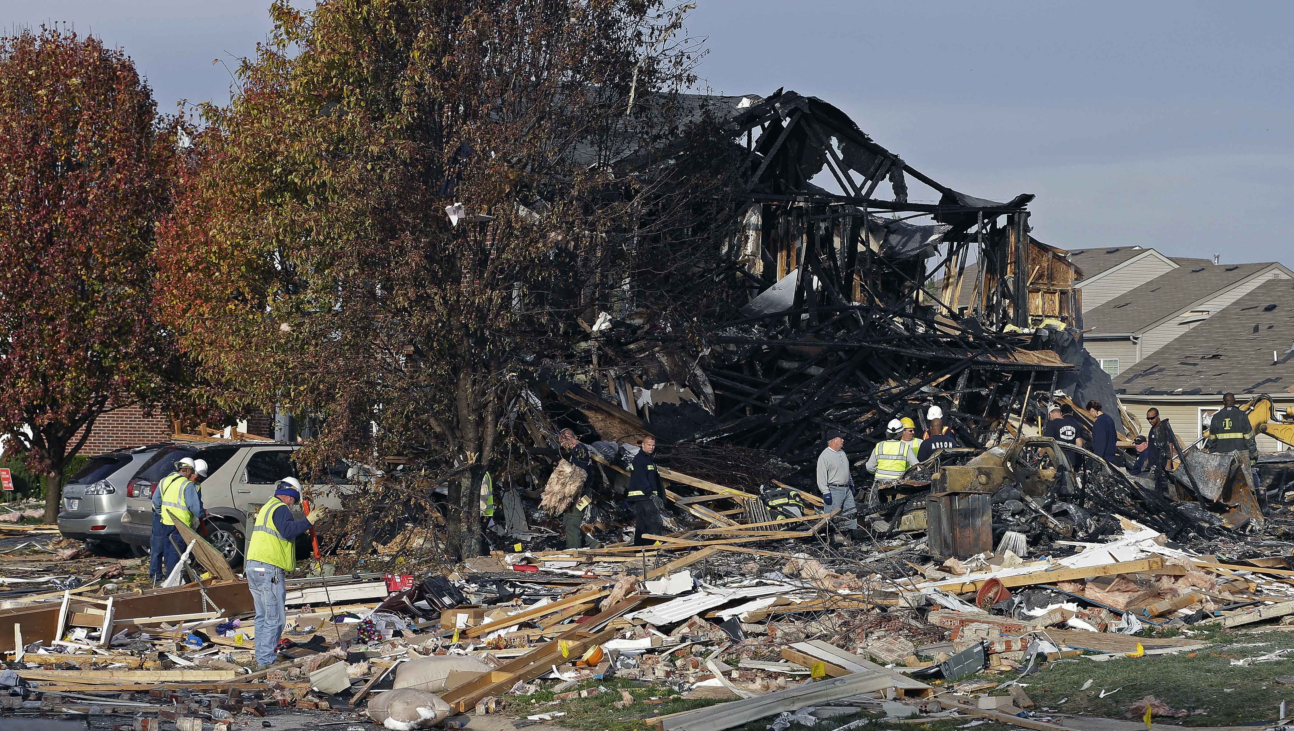 'Not guilty' pleas entered for 3 in Ind. house blast