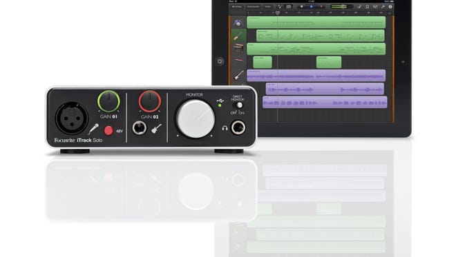 The iTrack Solo by Focusrite.