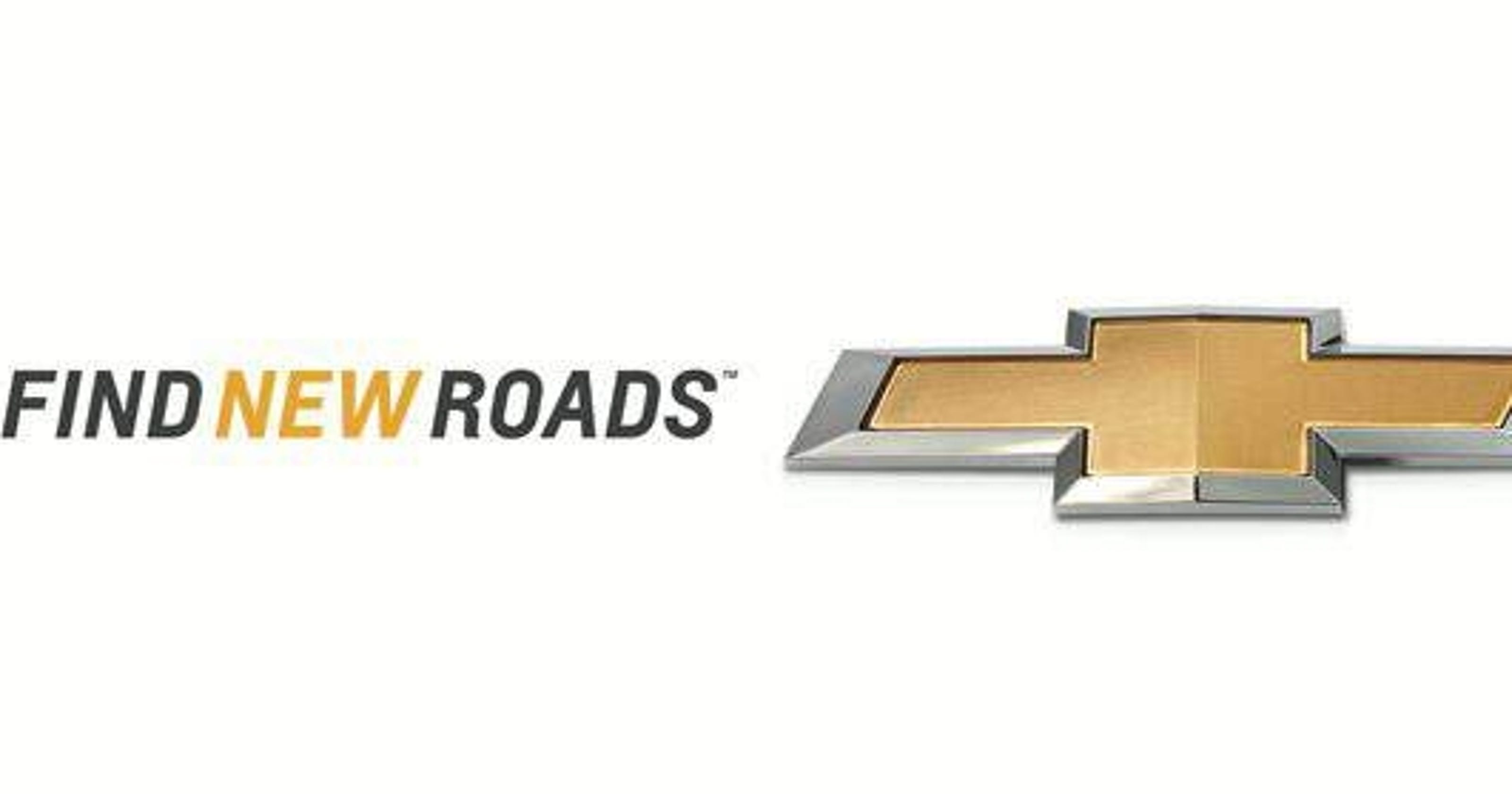 GM unveils new 'Find New Roads' tagline