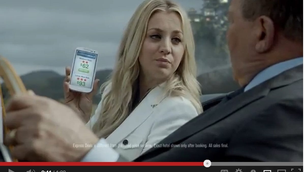 Kaley Cuoco joins Shatner in Priceline ads