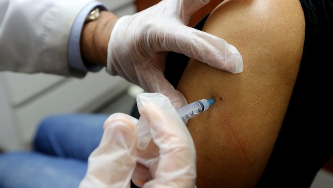 An increased demand for the flu vaccine has led to spot shortages.