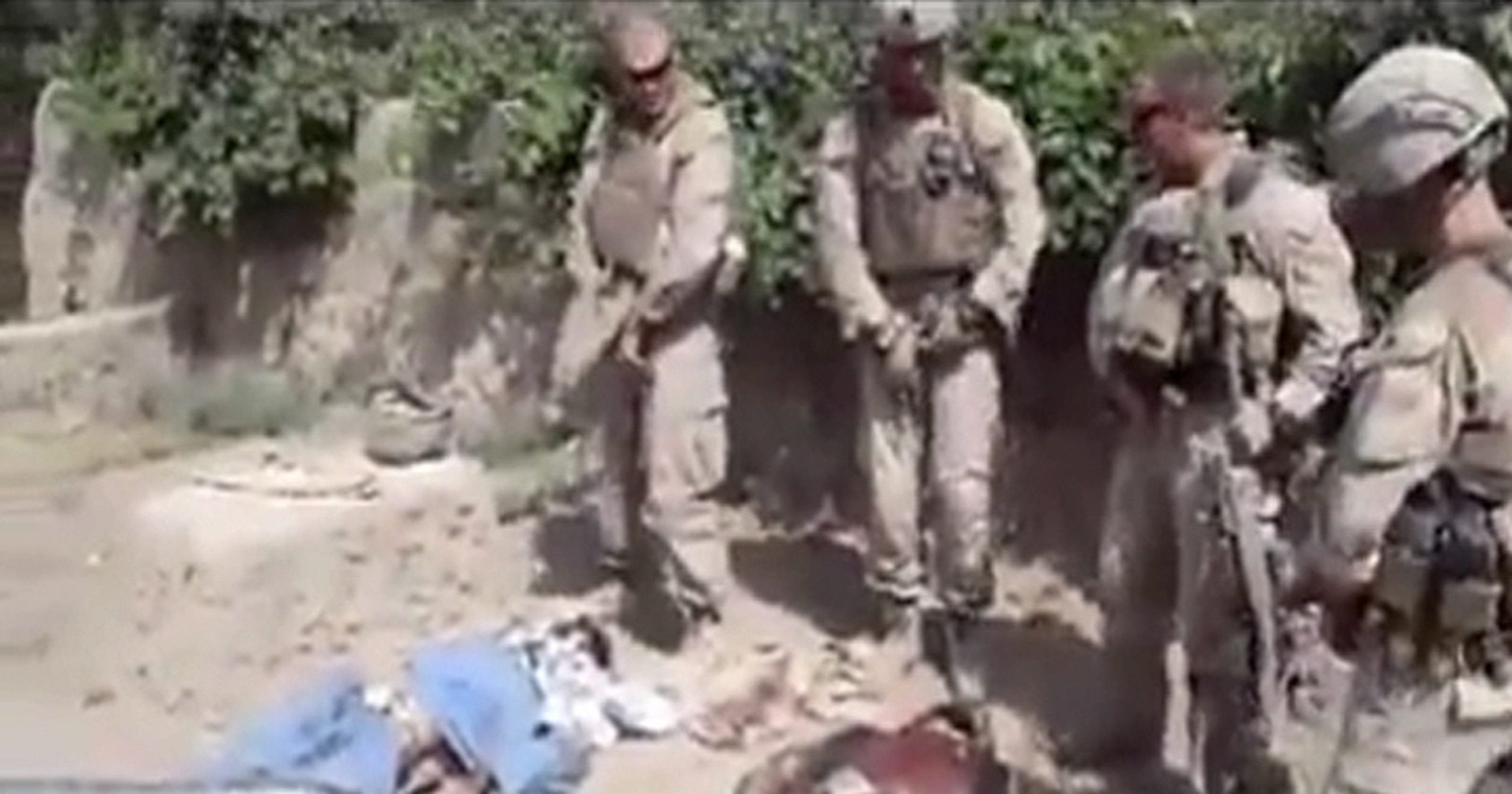 Marine pleads guilty to urinating on Taliban corpses