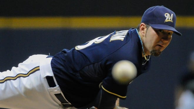 In 21 starts for Milwaukee last year, Shaun Marcum was 7-4 with a 3.71 ERA. Overall, he is 57-36 with a 3.76 ERA.