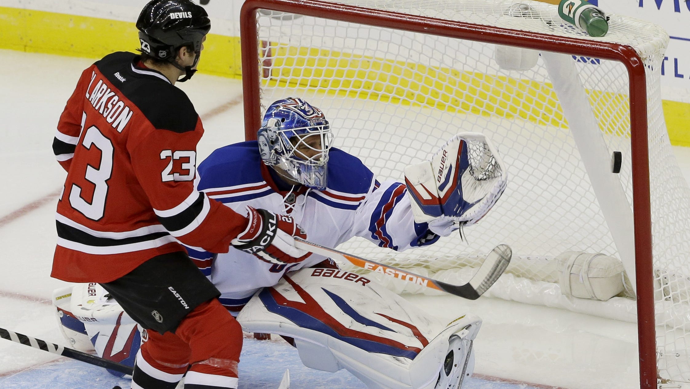 rangers goalie jersey