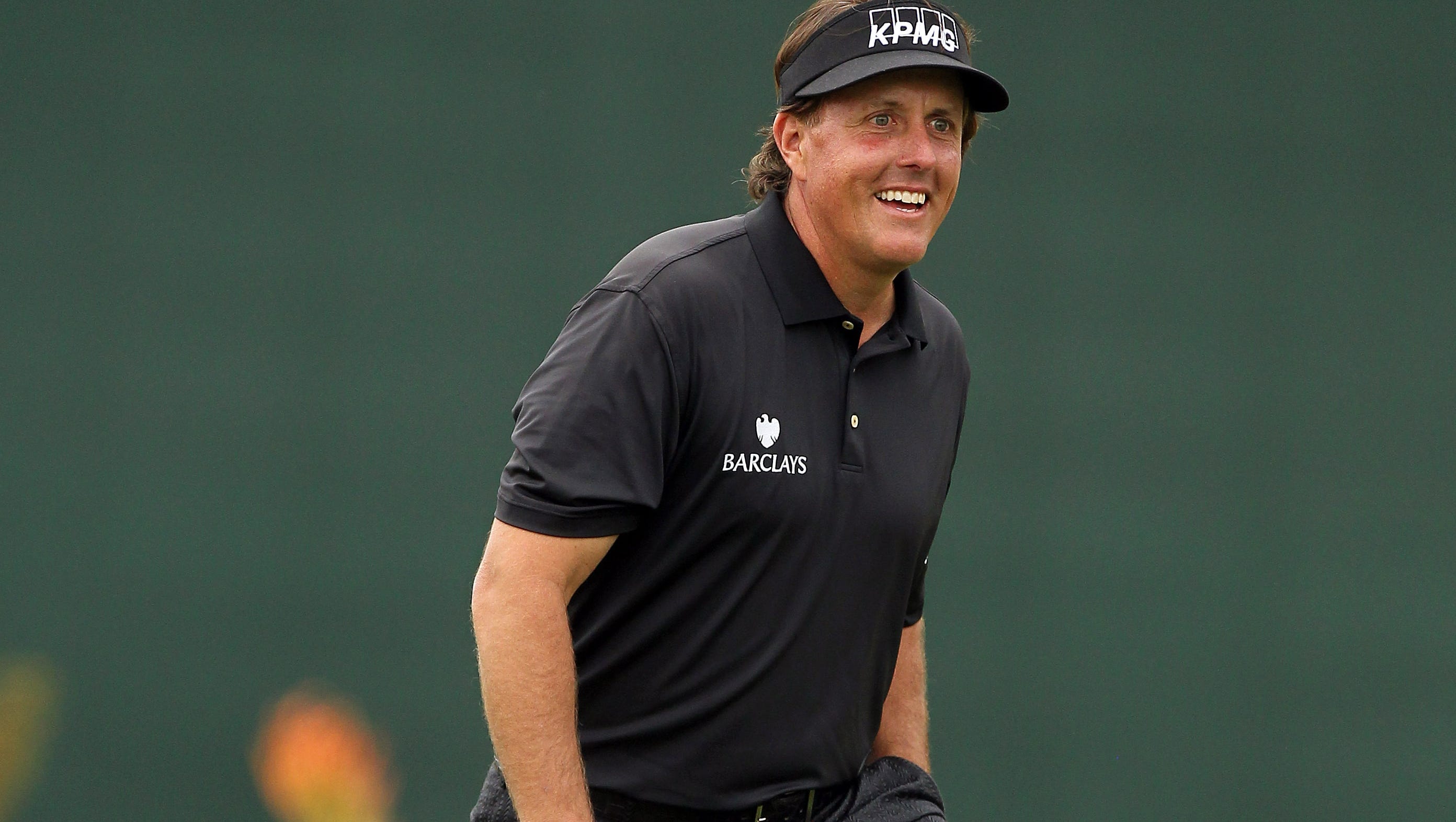 A Special Memento For Phil Mickelson At Pebble Beach