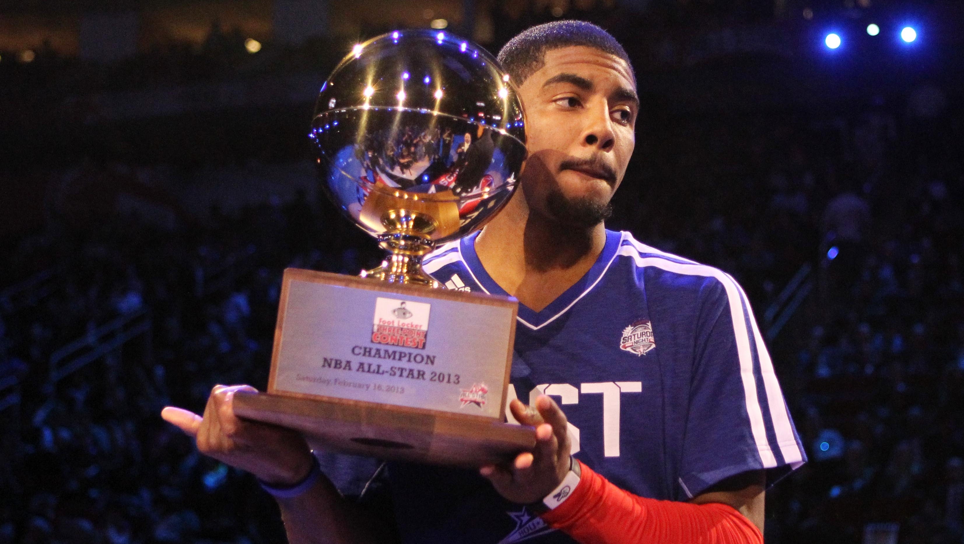 Kyrie Irving takes LeBron James' role