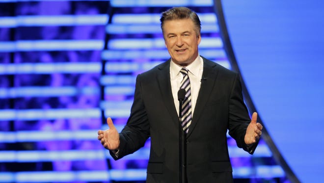 Host Alec Baldwin speaks at the 2nd Annual NFL Honors on Feb. 2 in New Orleans.
