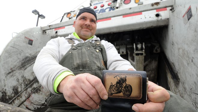Harold Walls, a Milford, Del., trash collector, lost his wallet, with $800 in it, in a city truck three years ago. The truck's new owner discovered the wallet and sent it back- with the cash inside.
