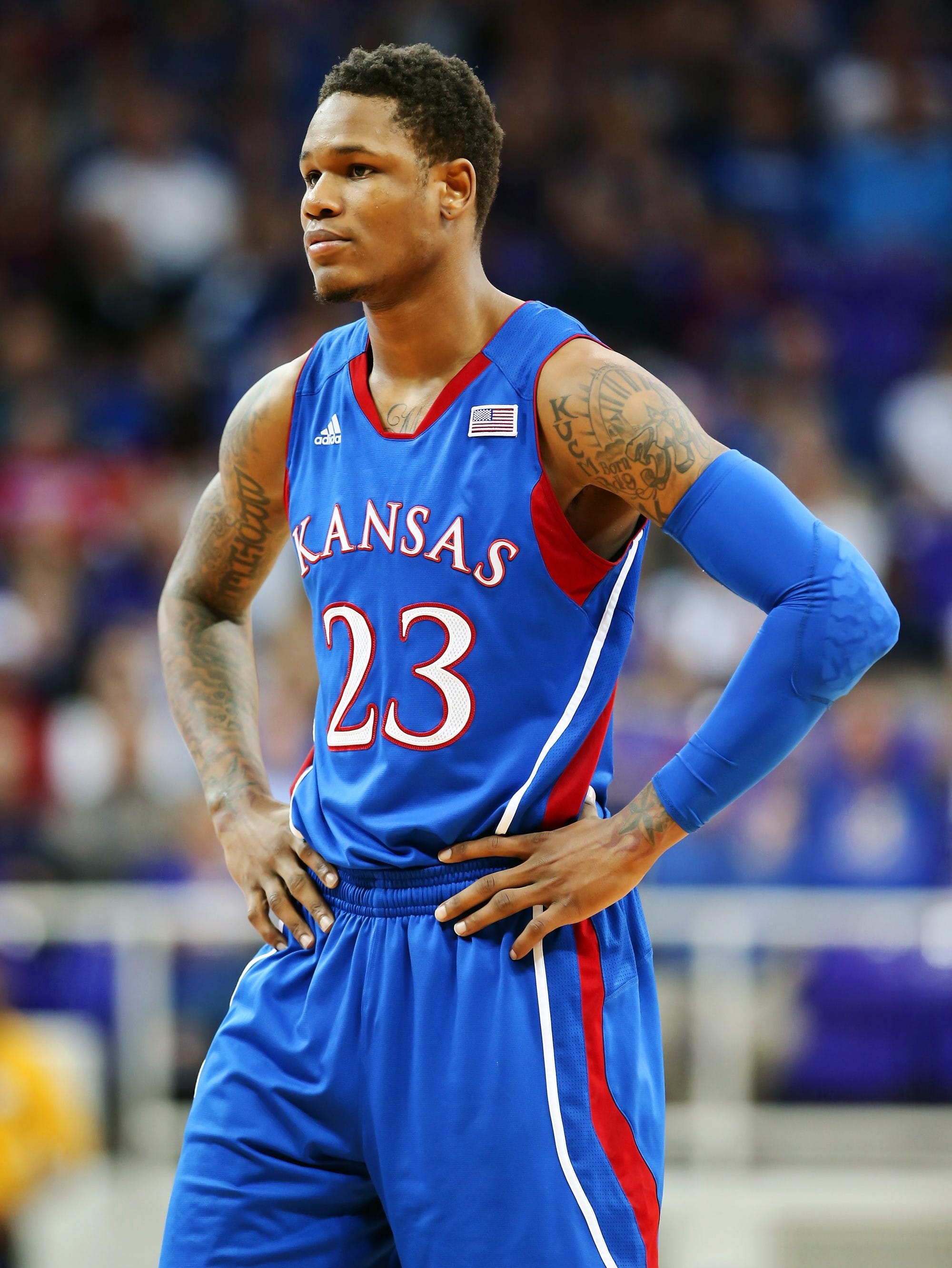 Kansas Ben Mclemore Fights Through Poverty To Ncaa S Center Stage