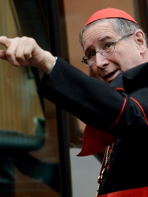 Cardinal Roger Mahony is in Rome for the conclave that is choosing a new pope.
