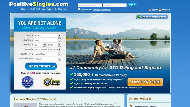 STD Dating Site PositiveSingle…