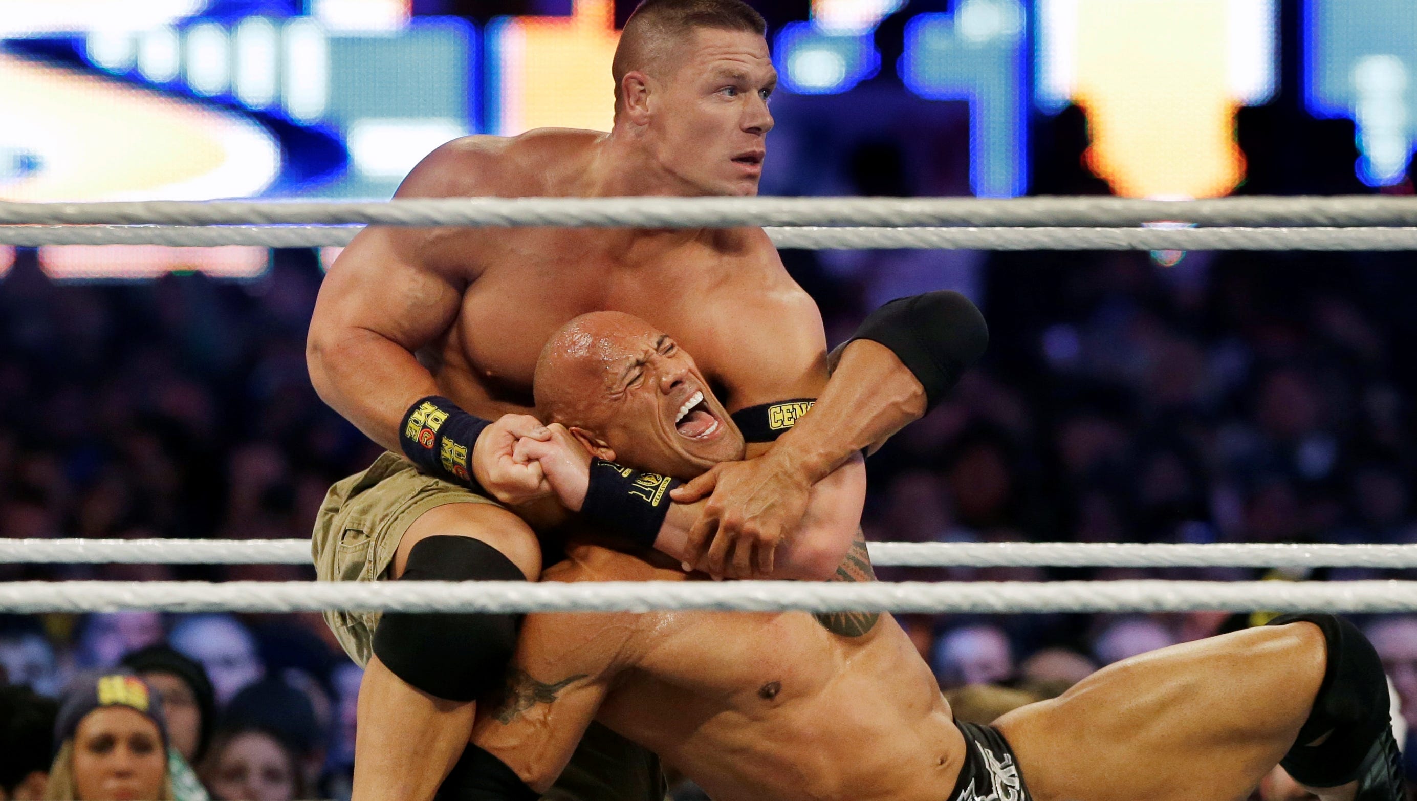 Dwayne Johnson rocked by 'Evil Dead,' John Cena