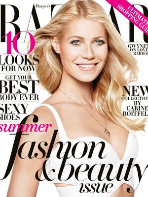 Gwyneth Paltrow graces the cover of the May 2013 issue of 'Harper's Bazaar.'