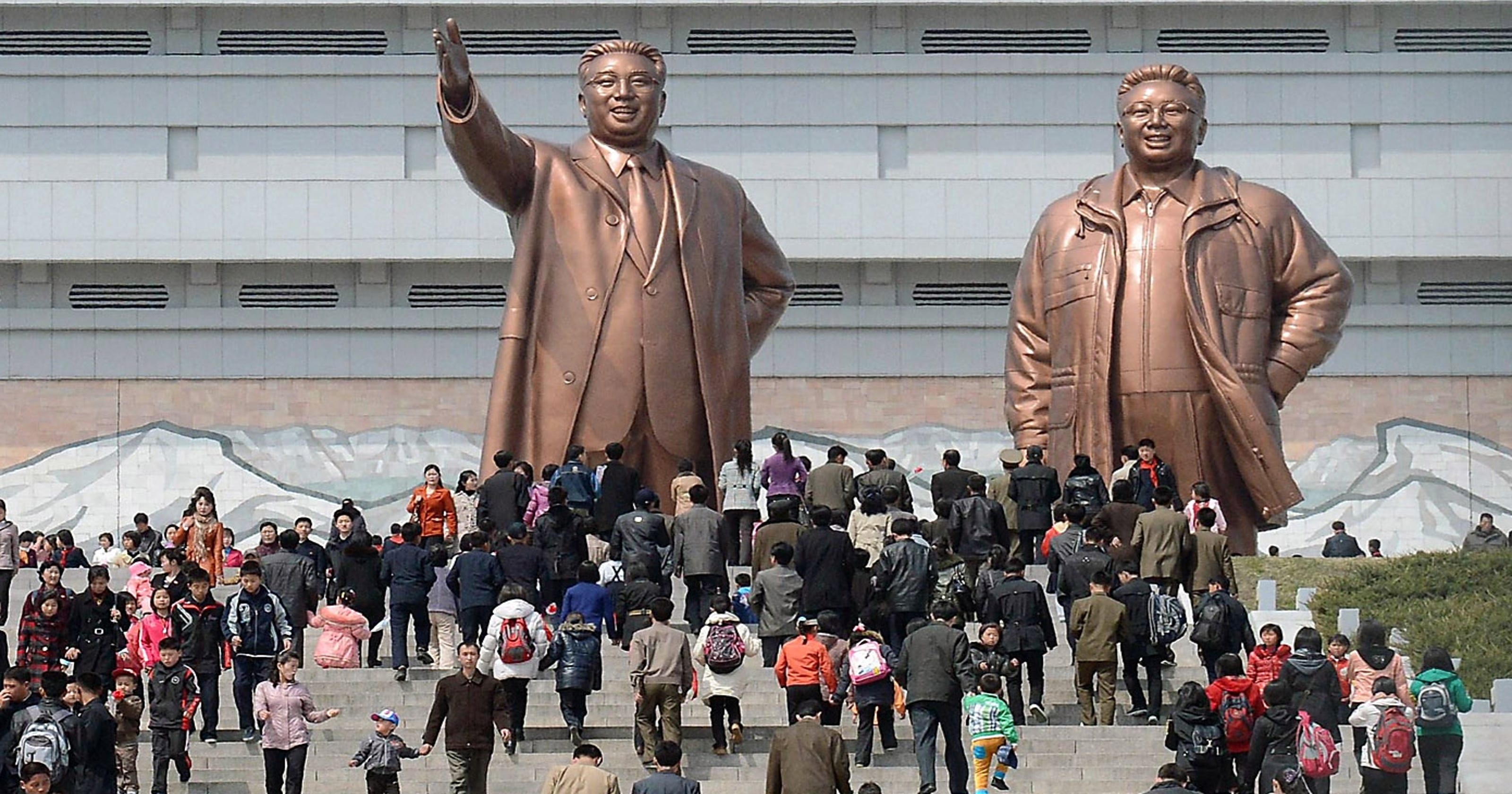 North Korea celebrates dictator's birth with flowers, no missiles