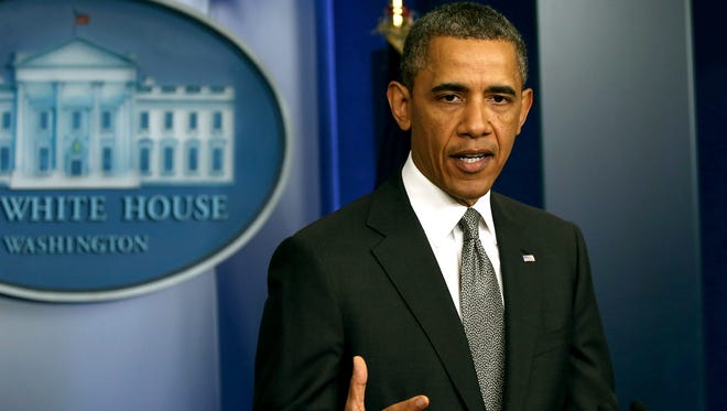 President Obama makes a statement about Monday's bombing at the Boston Marathon.