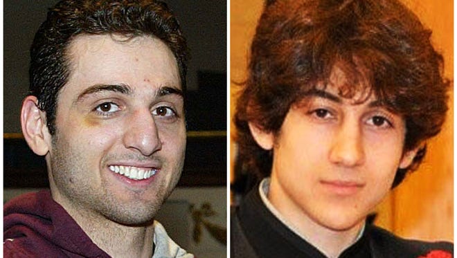 Tamerlan Tsarnaev, 26, left, and Dzhokhar Tsarnaev, 19.