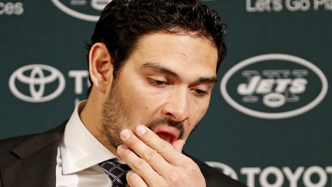 New York Jets quarterback Mark Sanchez has plenty to worry about now with five other QBs on the roster, including newly drafted Geno Smith.