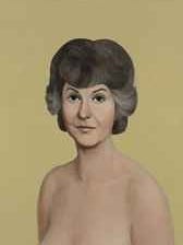 Bea Arthur Naked, a portrait by John Currin