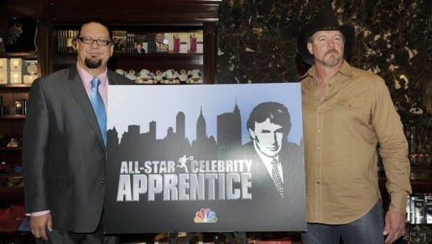 Penn Jillette and Trace Adkins were hoping to be 'hired' by Donald Trump. Which one won?