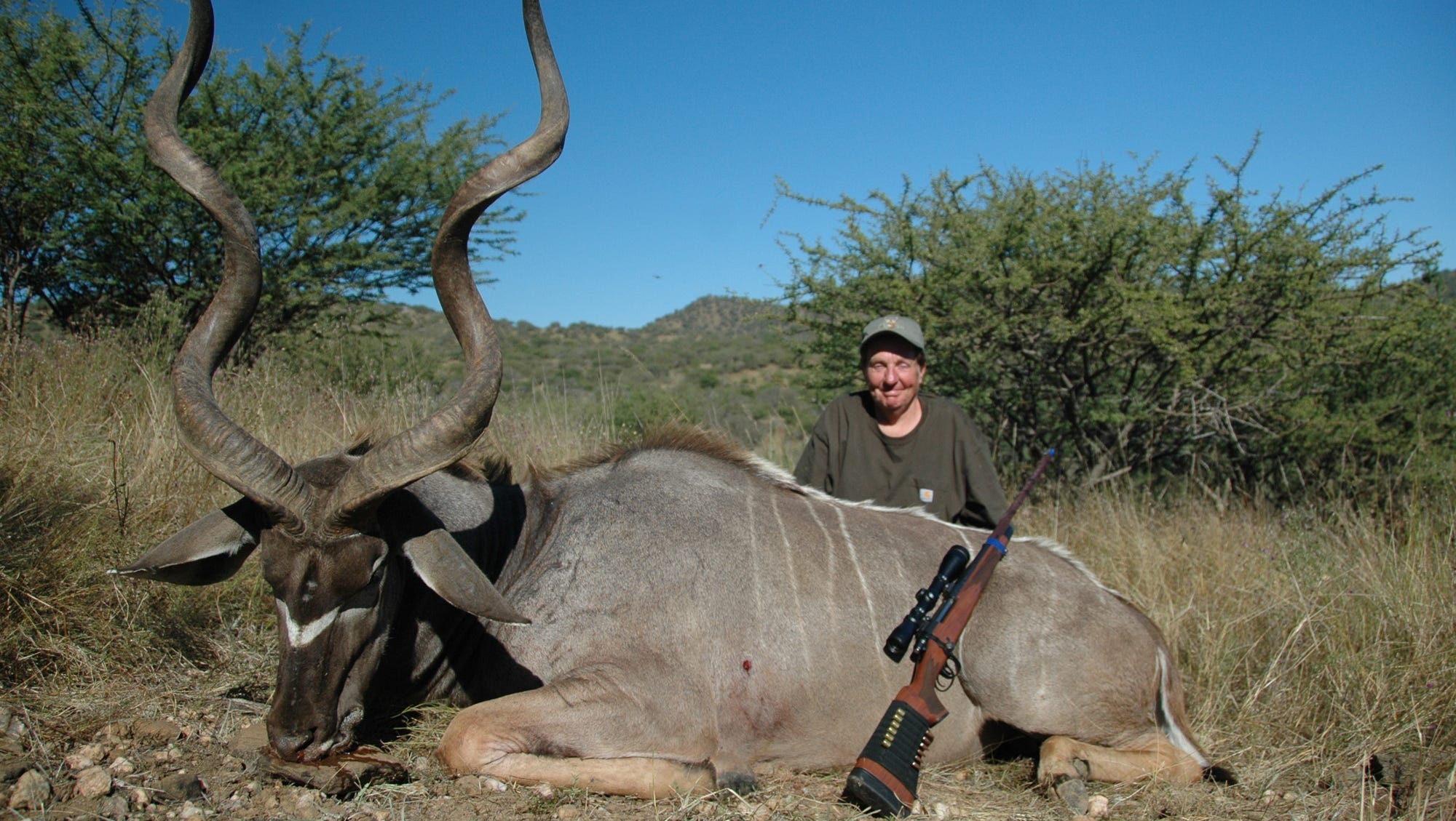 Extreme huntress' is trophy wife of different stripe