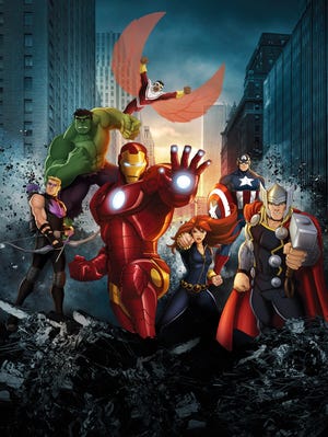 Animated Avengers 'Assemble' on Disney XD this weekend