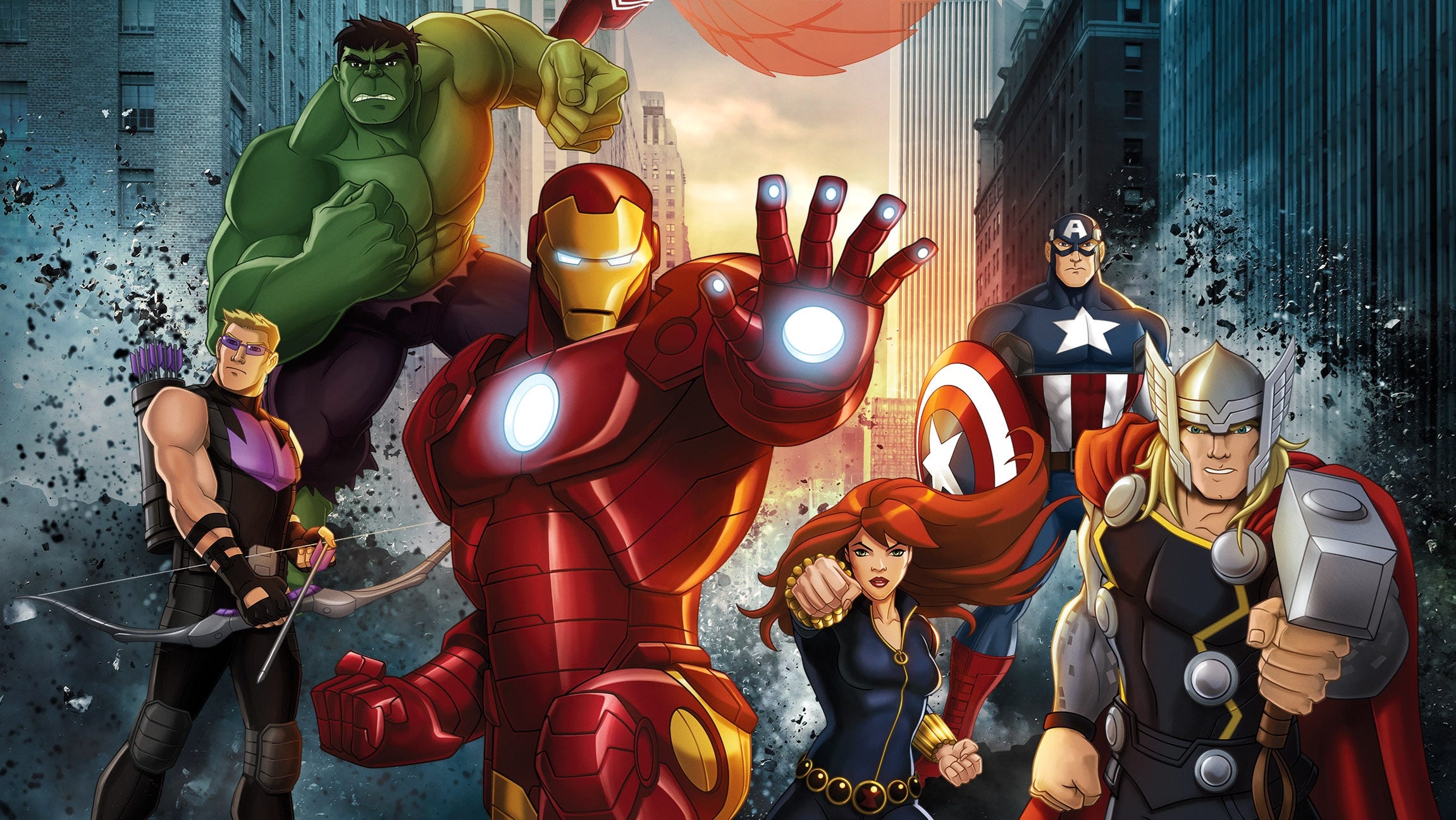 Animated Avengers 'Assemble' on Disney XD this weekend