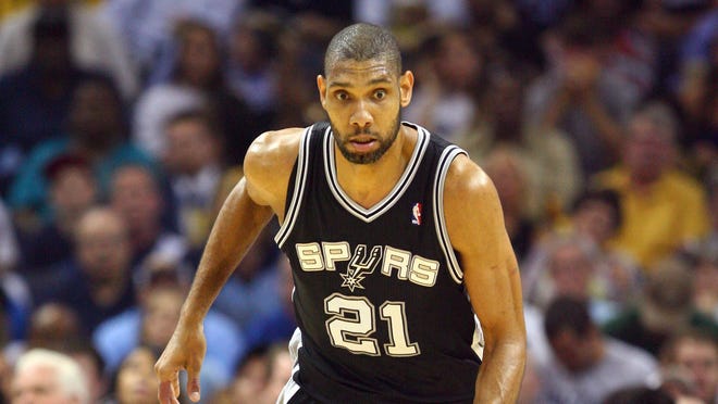 Tim Duncan has never missed the playoffs in his 16 seasons with the San Antonio Spurs.