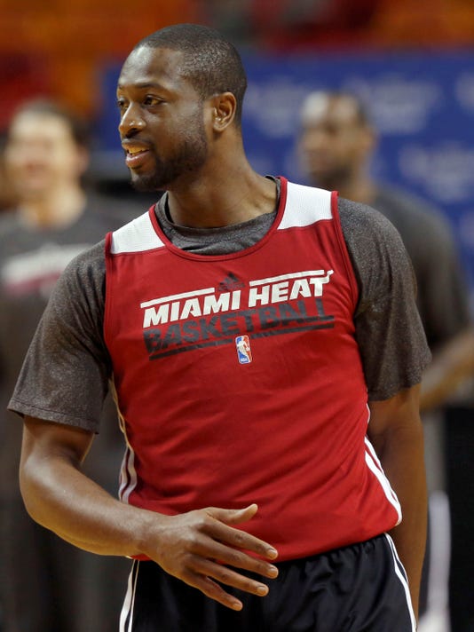 2013 NBA Finals notebook: Dwyane Wade isn't having fun
