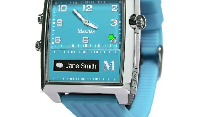 The Martian G2G smart watch.