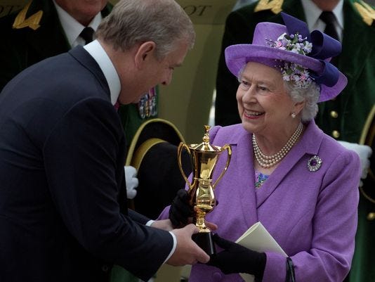 Queen Elizabeth II wins Gold Cup