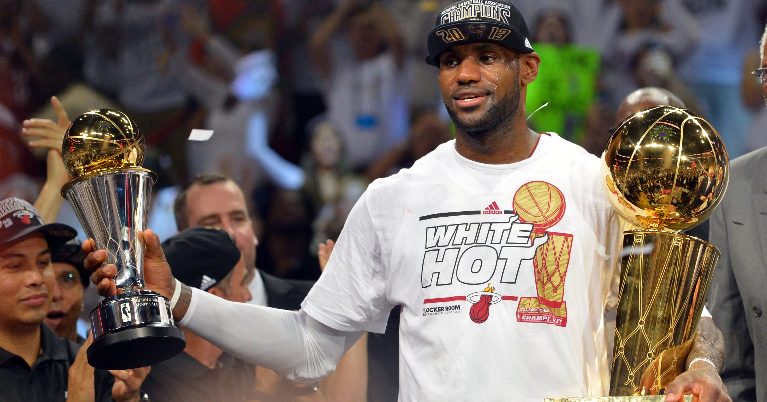 Miami Heat top San Antonio Spurs, repeat as NBA champions with NBA